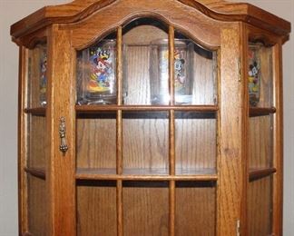 Small glass showcase