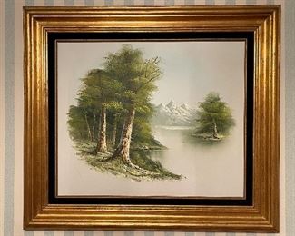 Original Oil Painting by Moncrief