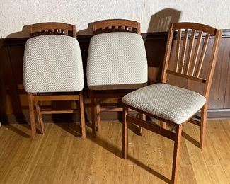 Folding Wooden Chairs