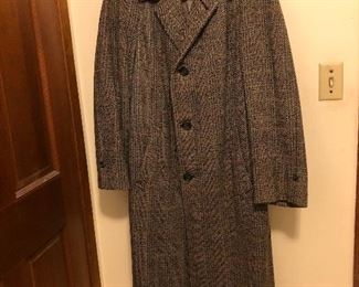 Klopenstein's Wool Single Breasted Overcoat