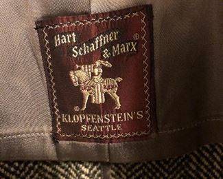 Label inside Wool Coat