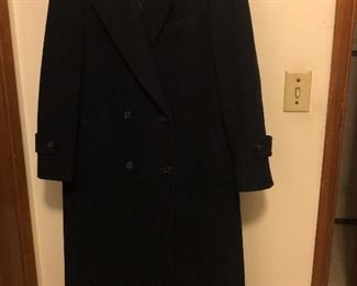 Lady's Evan Picone Wool overcoat (Navy)