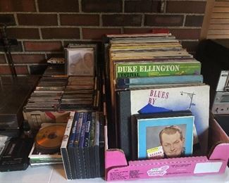 LP's,  CD's, DVD's, Cassettes