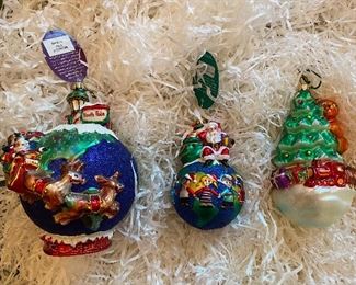 Christopher Radko 
7)”Midnight Trip” 75.
8)”Hands Across the World” 55.
9)”Right on Track” 75.