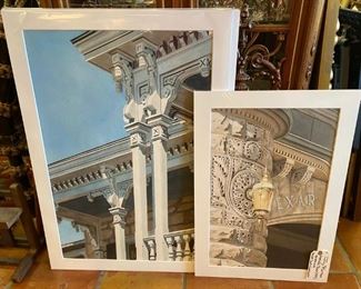 Original watercolors by Jay Rather (Texan 1959-); Courthouse SOLD