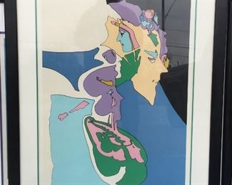 Peter Max signed "Peter Max  45/100"