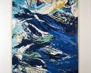 Signed "Leroy Neiman" and "Artists Proof"