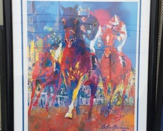 Leroy Neiman signed print 