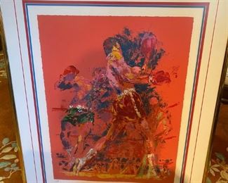 Leroy Neiman signed and numbered serigraph