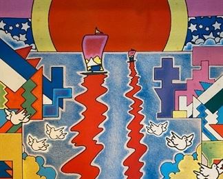 Unframed signed and numbered lithograph