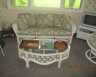 Wicker furniture