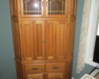 Corner Entertainment center