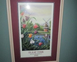 Tulip time poster