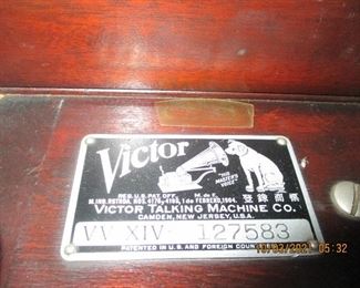 Label on talking machine
