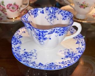 Shelley England Dainty Blue Cup/Saucer!