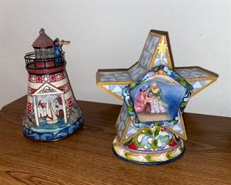 Jim Shore #4015890 Lighthouse &  #4015888 Nativity!

