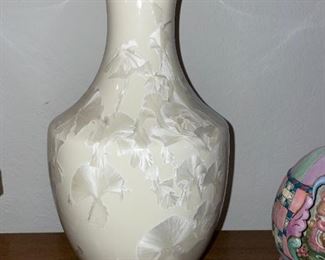 Crystalline Glaze Vase!