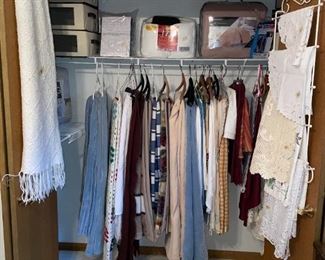 Curtains, Tablecloths, Blankets & Storage Bins!