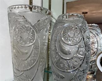 Irena Poland Crystal Vases!