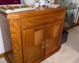 Arcese Brothers Solid Oak Sideboard!