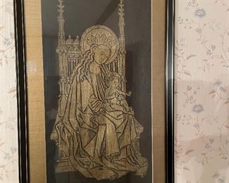 Framed Mother & Child Print!