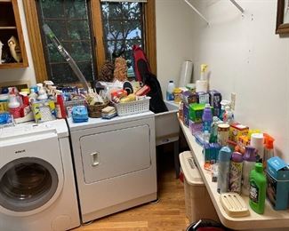 Cleaning Supplies - Crazy if you don't buy them at Estate Sales!