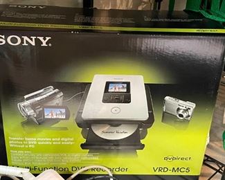 Sony Multi-Function DVD Recorder #VRD-MC5!
