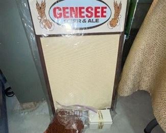 Genesee Beer & Ale Sign Board!