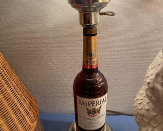 Imperial Whisky Bottle Bar Lamp!
