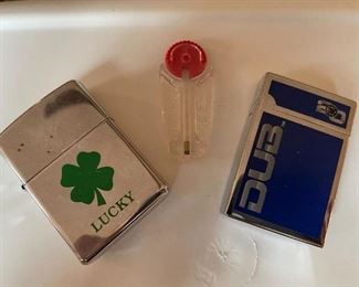 Zippo Lucky & DUB 20 Wheels Lighters!