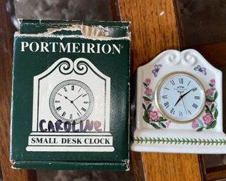 Portmeirion Small Desk Clock!