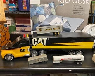 Toy State CAT Semi Truck Trailer, Winross Lee Way Semi Truck Trailer Only, Interstate Double Freighter Trailer Only #M9, Winross Airco Gases Trailer Only!
