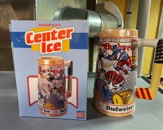 Center Ice Budweiser Stein!