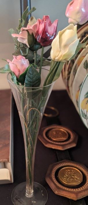 Vintage Porcelain Roses