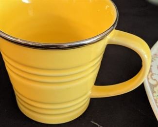 2007 Starbucks Coffee Mug, Yellow