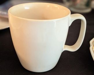 2004 Starbucks Coffee Mug, White, Plain