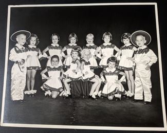 Vintage Photo: Children's Dance Recital
