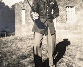 Vintage Photo: WWII Soldier