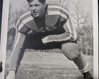 Vintage Photo: Football Player, High Point H.S.
