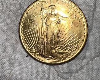 Lot A 1924 Double Eagle $20 Gold Coin $2100
Ungraded Coin 