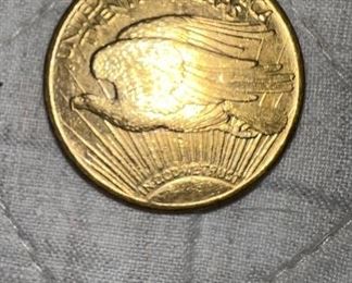Lot A 1924 Double Eagle $20 Gold Coin $2100
Ungraded Coin 
