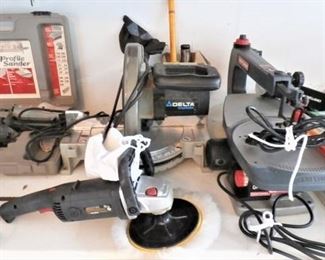 POWER TOOLS - POLISHERS, SAWS, AND MORE