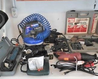 POWER TOOLS - GRINDERS, SANDERS, SAWS AND MORE