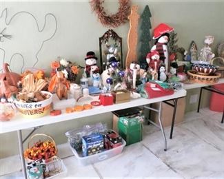 HALLOWEEN, CHRISTMAS, AND OTHER HOLIDAY DECOR