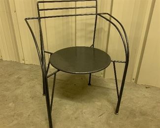 Unique iron chair