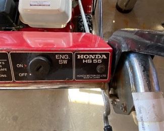HONDA HS 55 SNOWBLOWER