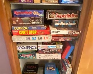 Tons of Board Games!