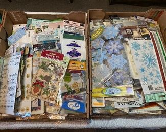 Stickers and Paper Embellishments