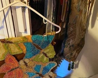 Beaded Linens, Table Cloths and Runners