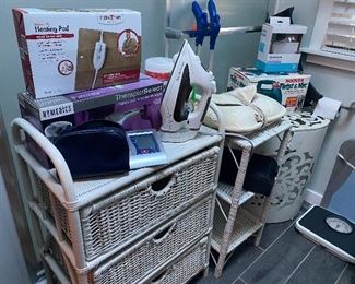 Wicker Storage, Miscellaneous Household Items, Vintage Scale